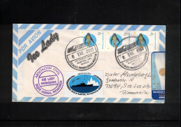 Argentina 2003 Antarctica - Ship Ice Lady Patagonia Interesting Cover - Navi Polari E Rompighiaccio