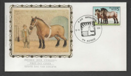 FDC Zijde : Nr 1810 Stempel: 9219 Gentbrugge - 1971-1980