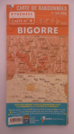 LOT De 2 CARTES De Randonnées IGN Au 1/50 000 - CARTE N° 4 : BIGORRE Et CARTE N° 5 : LUCHON - Topographical Maps