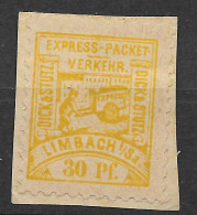 Privatpost Limbach,  Guter Ungebrauchter Wert Der Express-Packet-Verkehr-Gesellschaft  Von 1891 - Postes Privées & Locales