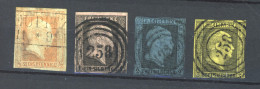 GRX  1327  -  Allemagne  -  Prusse  :  Mi  1-4  (o) - Used