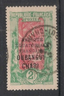 OUBANGUI - 1924-25 - N°YT. 61 - Avenue Des Cocotiers 2f - Oblitéré / Used - Gebraucht
