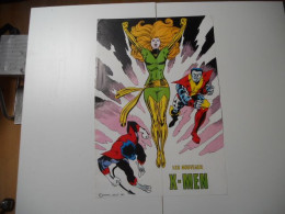 Poster Du  Strange N° 130 LUG Marvel  Les Nouveaux X Men / 1980 Tbe - Strange