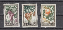 Algeria 1950 Fruits - LH Set (e-960) - Nuevos