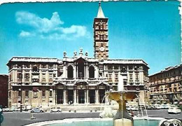 Italy & Marcofilia, Roma, Basilica Di S. Maria Maggiori,  Lisboa 1970 (55) - Iglesias Y Las Madonnas