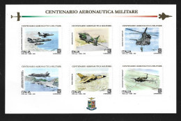 ● 2023 ITALIA  ● Centenario  Aeronautica Militare ● Foglietto Di 6 Valori ** ● Adesivi ● - 2021-...:  Nuovi