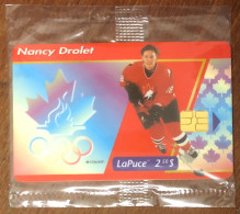 BELL CANADA LAPUCE HOCKEY NANCY DROLET NSB TELEFONKARTE SCHEDA TARJETA PHONE CARD CALLING CARD CARTE - Canada