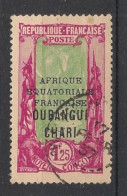 OUBANGUI - 1927-33 - N°YT. 80 - Avenue Des Cocotiers 1f25 - Oblitéré / Used - Oblitérés