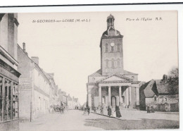 49 -  St-GEORGES-sur-LOIRE - Place De L'Eglise   37 - Saint Georges Sur Loire