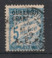 OUBANGUI - 1928 - Taxe TT N°YT. 1 - Type Duval 5c Bleu - Oblitéré / Used - Gebraucht