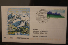 Deutschland 2002; Intern. Jahr Der Berge; FDC MiNr. 2231, Befördert - 2001-2010