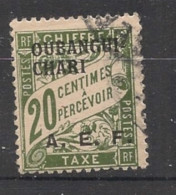 OUBANGUI - 1928 - Taxe TT N°YT. 3 - Type Duval 20c Vert - Oblitéré / Used - Gebraucht