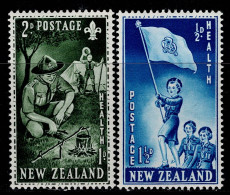 NEZ-02- NEW ZEALAND - 1953 - MNH - SCOUTS- GIRL GUIDES AND BOY SCOUTS - Nuovi