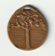 Médaille En Bronze ( Italie )   Réf,  M 21 - Other & Unclassified