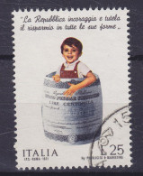 Italy 1971 Mi. 1347, 25 L Weltspartag - 1971-80: Usati