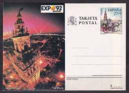 SPAIN. 1992/Espana'92 - Sevolla, Ilustrated PS Card/unused. - 1931-....