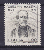 Italy 1972 Mi. 1359, 90 L Giuseppe Mazzini - 1971-80: Usati