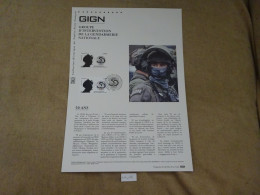 2024 DOCUMENT 1,29 EURO " 50 ANS DU GIGN "  OBLITÉRATION 1ER JOUR 13.06.2024 VERSAILLES (78) GENDARMERIE NATIONALE - Documenten Van De Post