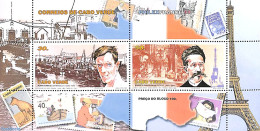 Cape Verde 1999 Philexfrance S/s, Mint NH, Science - Transport - Chemistry & Chemists - Philately - Ships And Boats - Chimica