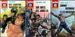 Livres "FFI CONTRE WAFFEN SS", "SUR BREST CES SOIRS LA" Et "JOHNNY RASHMAN ET LES MILICIENS"  _rl75 - Francese