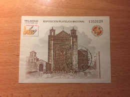 Spagna, 1992, "National Philatelic Exhibition EXFILNA '92, Valladolid", Minisheet - Oblitérés