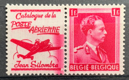 België, 1938-39, PU145, Postfris**, Cur 'Rode Vlek' - Ungebraucht