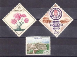 3 TIMBRES MONACO (2844)_T2486 - Nuovi