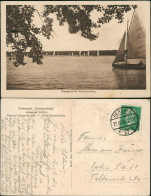 Ansichtskarte Schmöckwitz-Berlin Wasserpartie, Segelboote B. Köpenick 1929 - Schmöckwitz