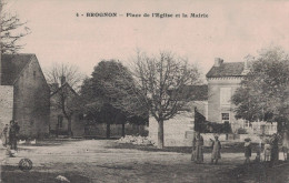 GUERRE 14-18 - COTE D'OR - 118e REGIMENT TERRITORIAL D'INFANTERIE - CARTE RARE DE BROGNON - DATEE DU 27-9-1914 - Storia Postale