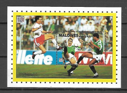 Maldives 1994 Football World Cup - U.S.A. II - MS MNH - 1994 – Estados Unidos