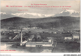 ABYP4-31-0329 - SAINT GAUDENS -Vue Prise De La Ville Sur La Plaine De Miramont Et Les Pyrénées - Saint Gaudens