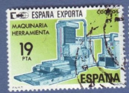 ESPAGNE SPANIEN SPAIN ESPAÑA 1980 EXPORTS: MACHINE TOOL MAQUINA HERRAMIENTA USED ED 2566 YT 2212 MI 2458 SG 2612 S 2206 - Usados