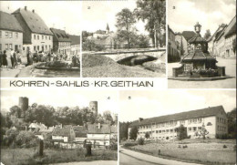 70089459 Kohren-Sahlis Kohren-Sahlis Geithain Markt Anlagen Ruine Schule O Kohre - Kohren-Sahlis