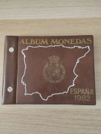 ALBUM MONEDAS ESPAÑA 1982 - Collezioni