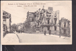 Kalisch , Kalisz Breslauerstraße Feldpost 1915 - Posen