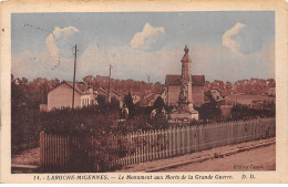 LAROCHE MIGENNES - Le Monument Aux Morts - Très Bon état - Laroche Saint Cydroine