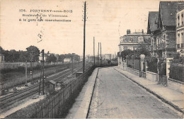 FONTENAY SOUS BOIS - Boulevard De Vincennes Et La Gare Des Marchandises - Très Bon état - Fontenay Sous Bois