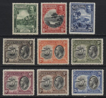 Grenada (B11). 1934 George V Pictorial Set Except For 5s.. Unused. Hinged. - Grenada (...-1974)