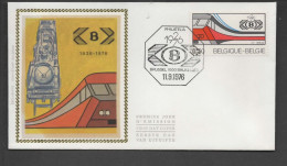 FDC Zijde : Nr 1825 Stempel: Brussel 1000 Bruxelles - 1971-1980