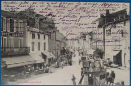 Saint Girons. Grande Rue. Diligence. Édition Labouche - Saint Girons