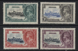 Grenada (B13). 1935 Silver Jubilee Set. Unused. Hinged. - Grenada (...-1974)