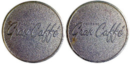 04159 GETTONE TOKEN JETON FICHA ADVERTISING PUBBLICITARIO FERRERO GRAN CAFFE' ANNI 80 RRR - Other & Unclassified