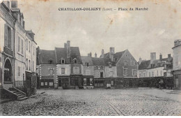 CHATILLON COLIGNY - Place Du Marché - état - Chatillon Coligny