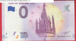 BILLET 0 EURO SOUVENIR 2018 N° 27 BILLET 0 € SOUVENIR - BORDEAUX LA TOUR BERLAND N° 003633 - Pruebas Privadas