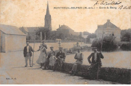 MONTREUIL BELFROI - Entrée Du Bourg - Très Bon état - Montreuil Bellay