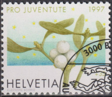 1997 Schweiz Pro Juventute ° Zum: CH J344, Mi: CH 1629, Mistelzweig - Piante Medicinali