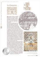 FRANCE 2024 - Document Philatélique - Notre Dame De Paris - La Charpente - Documenten Van De Post