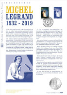 FRANCE 2024 - Document Philatélique - Michel Legrand (1932 - 2019) - Documenten Van De Post