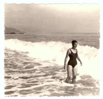 PIN UP A BORDIGHERA  1961  PLAGE - Pin-ups