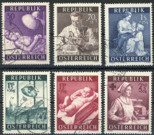 Österreich 1954 Michel Nummer 999-1004 Gestempelt - Used Stamps